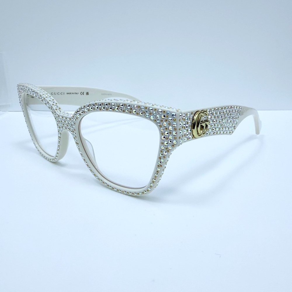 Gucci GG1424S 001 Authentic Crystal Studded Eyeglasses LIMITED EDITION